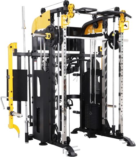 Altas Strength Smith Machine with Lever Arms Pulley .